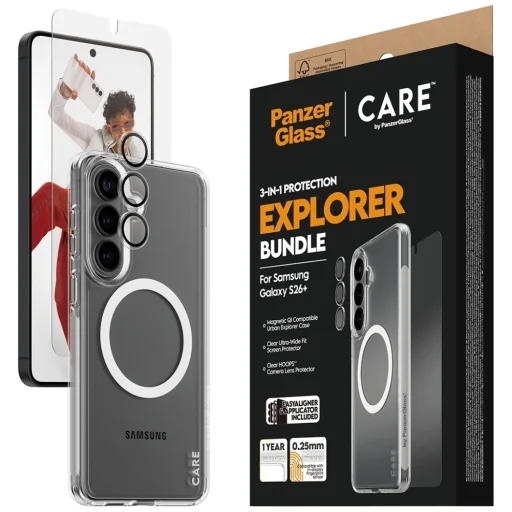 Samsung Galaxy S26+ CARE by PanzerGlass ochranný set 3 v 1 s puzdrom - 5