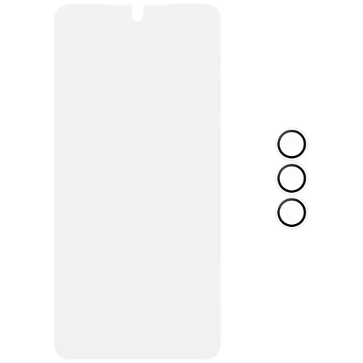 Samsung Galaxy S26+ hnedá sada PanzerGlass Hoops 2 v 1 na ochranu displeja a fotoaparátu, s ultraširokým prispôsobením - 3