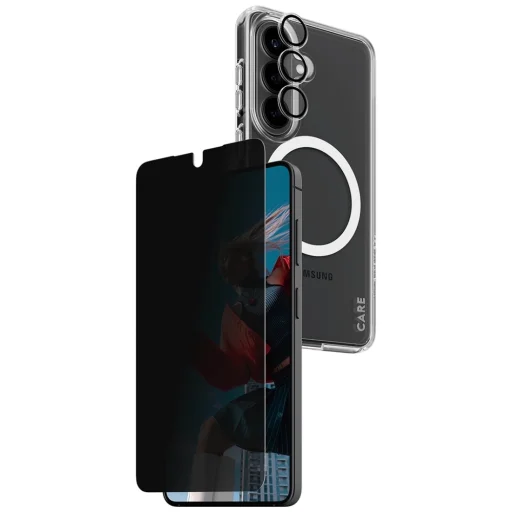 Samsung Galaxy S26 CARE by PanzerGlass 3 az 1-ben betekintésgátló védőszett - 2