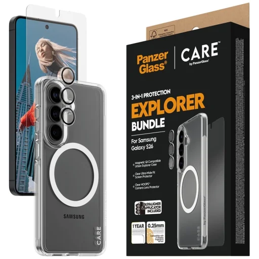Samsung Galaxy S26 CARE by PanzerGlass 3 az 1-ben védőszett - 5