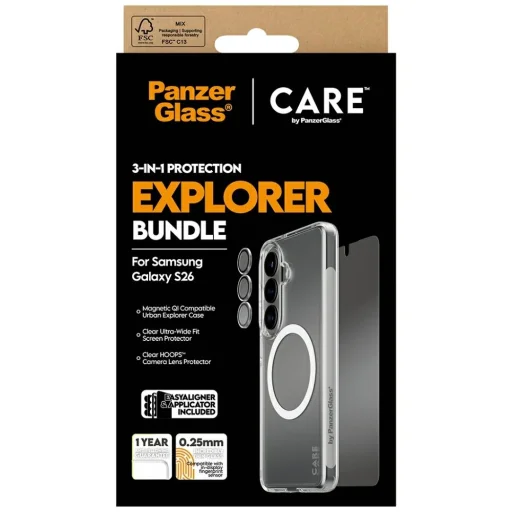 Samsung Galaxy S26 CARE by PanzerGlass 3 az 1-ben védőszett - 6