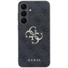 Samsung Galaxy S26 FE čierny Guess 4G kožený pevný kryt s kovovým logom thumbnail