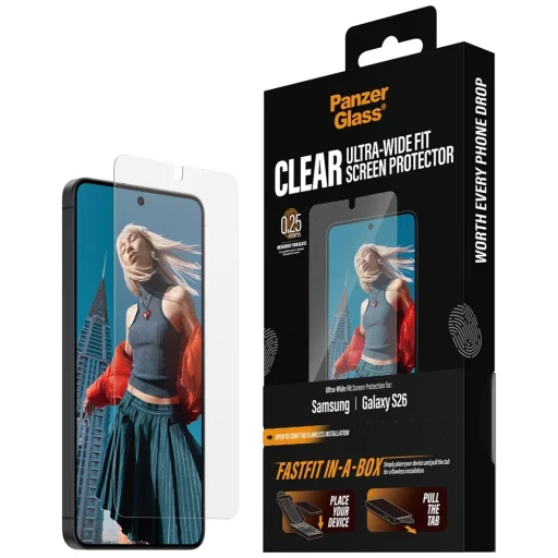  Samsung Galaxy S26 PanzerGlass Ultra-Wide Fit FastFit edzett üveg - 5