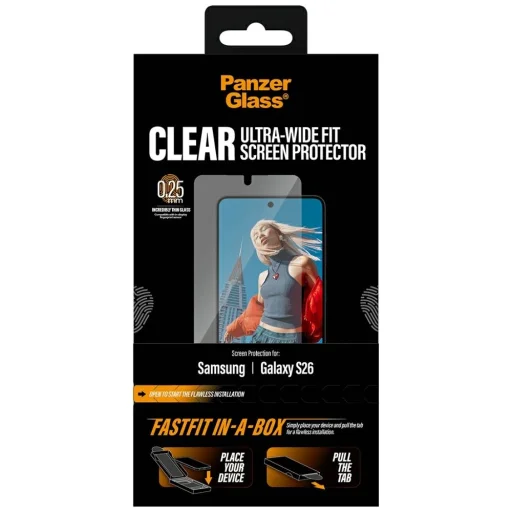  Samsung Galaxy S26 PanzerGlass Ultra-Wide Fit FastFit edzett üveg - 6