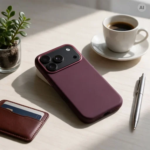 iPhone 18 Pro Max / iPhone 17 Pro Max tmavočerešňové puzdro Forcell F-Protect Frame Premium kompatibilné s MagSafe - 4
