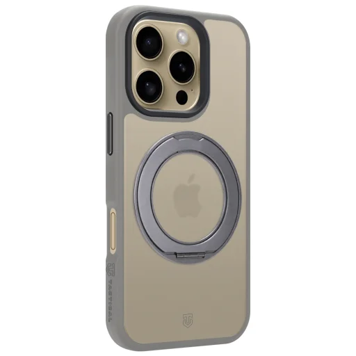  Apple iPhone 16 Pro világosszürke Tactical MagForce Hyperstand tok - 2