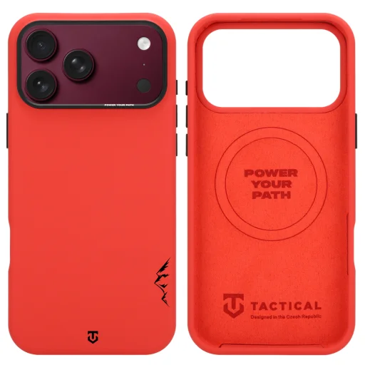 Tactical MagForce Velvet Smoothie 2.0 čili červené puzdro pre Apple iPhone 18 Pro Max a iPhone 17 Pro Max - 5