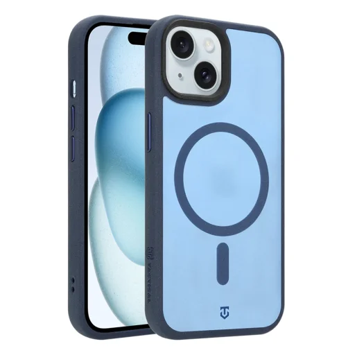 Tactical MagForce Hypersand kryt pre Apple iPhone 15, tmavomodrý - 4