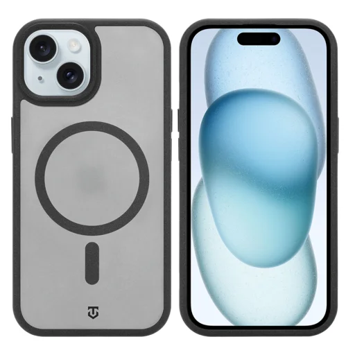 Apple iPhone 15 asfaltovo sivé puzdro Tactical MagForce Hypersand - 2