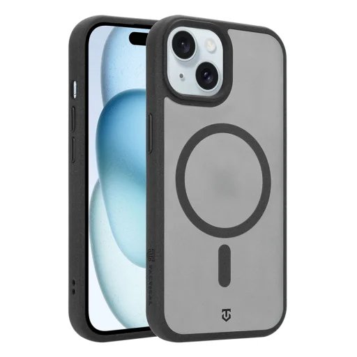 Apple iPhone 15 asfaltovo sivé puzdro Tactical MagForce Hypersand - 4