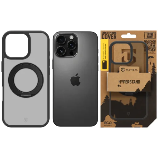 Puzdro Tactical MagForce Hyperstand pre Apple iPhone 16 Pro Max asfaltovo sivé - 5