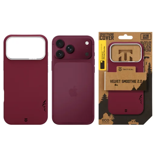Apple iPhone 18 Pro Max / 17 Pro Max bordové puzdro Tactical MagForce Velvet Smoothie 2.0 - 6