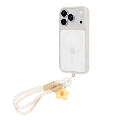 OBAL:ME MagNetix Wrist priehľadné puzdro s remienkom na zápästie pre Apple iPhone 17 Pro a iPhone 18 Pro - 1