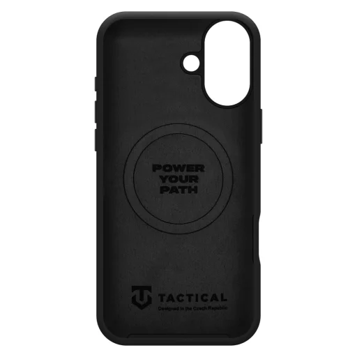  Apple iPhone 16 aszfaltszínű Tactical MagForce Velvet Smoothie 2.0 szilikon tok - 2