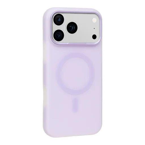 Apple iPhone 18 Pro Max a iPhone 17 Pro Max levanduľové silikónové puzdro OBAL:ME MagNetix DuoTone - 3