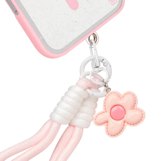 iPhone 18 Pro Max a iPhone 17 Pro Max OBAL:ME MagNetix Wrist Blossom priehľadné puzdro s pútkom na zápästie - 7