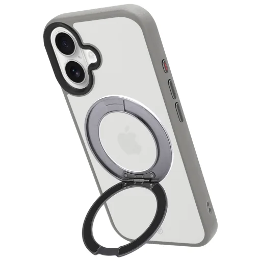 Svetlosivé puzdro Tactical MagForce Hyperstand pre Apple iPhone 17 - 4