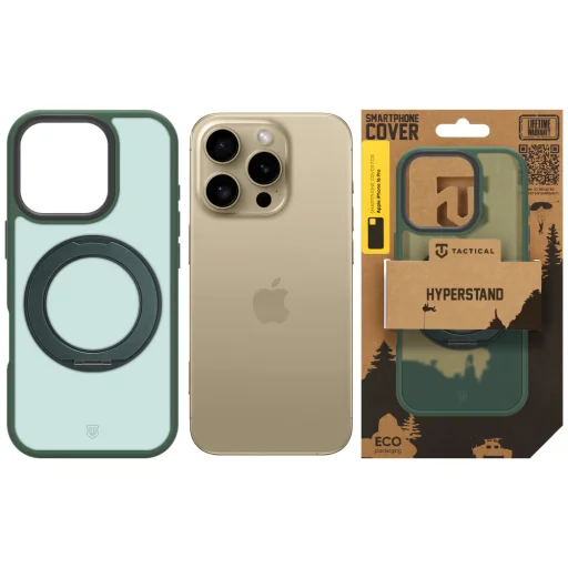 Tactical MagForce Hyperstand puzdro pre Apple iPhone 16 Pro, lesná zelená - 5
