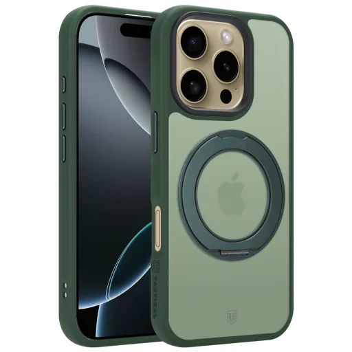 Tactical MagForce Hyperstand puzdro pre Apple iPhone 16 Pro, lesná zelená - 1