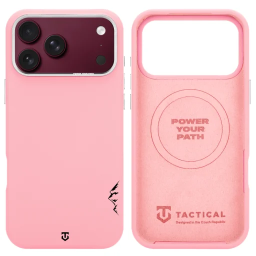 Apple iPhone 18 Pro Max/17 Pro Max Tactical MagForce Velvet Smoothie 2.0 silikónový kryt – Pink Panther, ružový - 5