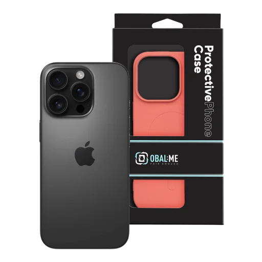  Apple iPhone 16 Pro téglavörös OBAL:ME MagNetix Sculpt tok - 7