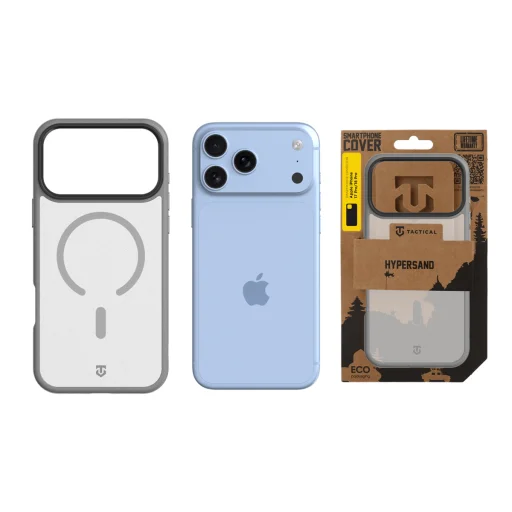 Svetlosivé puzdro Tactical MagForce Hypersand pre Apple iPhone 18 Pro/17 Pro - 4