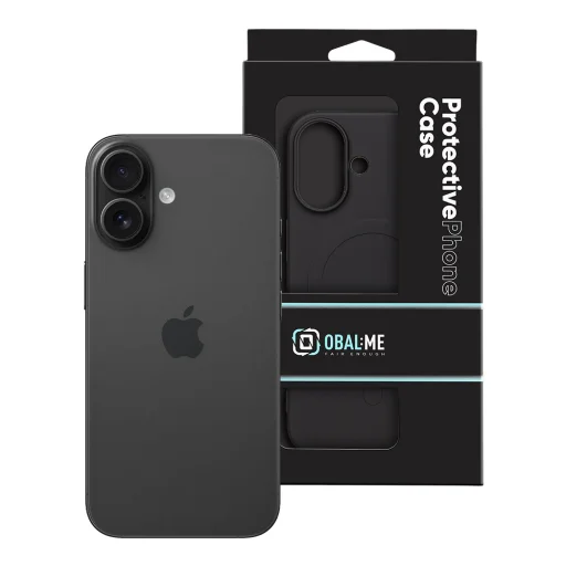  Apple iPhone 16 fekete OBAL:ME MagNetix Sculpt tok - 7