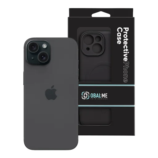 Apple iPhone 15 čierne puzdro OBAL:ME MagNetix Sculpt - 7