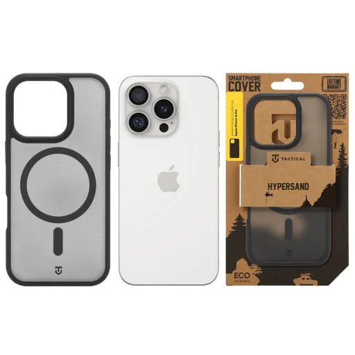  Apple iPhone 16 Pro aszfaltszürke Tactical MagForce Hypersand tok - 6