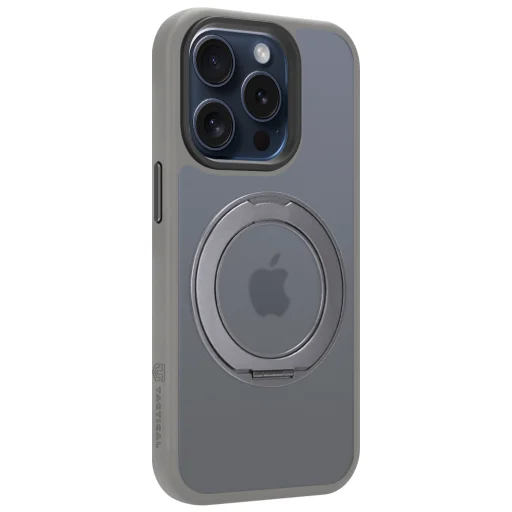 Apple iPhone 15 Pro svetlosivé puzdro Tactical MagForce Hyperstand - 2