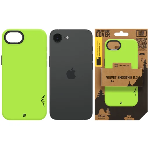 Apple iPhone 16e/17e avokádovo zelené puzdro Tactical MagForce Velvet Smoothie 2.0 - 6