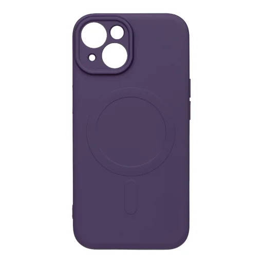 Apple iPhone 15 slivkovofialové puzdro OBAL:ME MagNetix Sculpt - 2