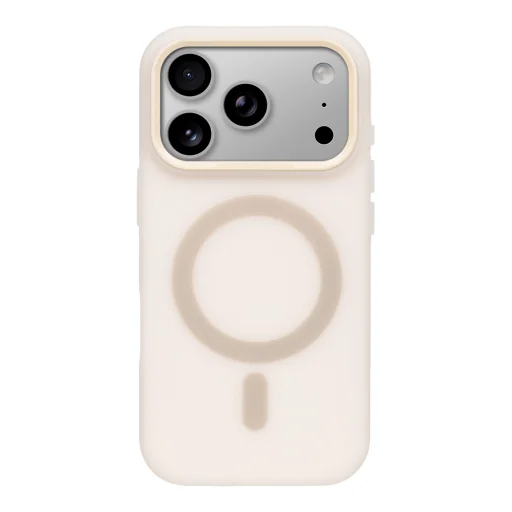 Slonovinové silikónové puzdro OBAL:ME MagNetix DuoTone pre Apple iPhone 18 Pro a iPhone 17 Pro - 2