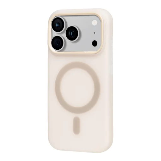 Slonovinové silikónové puzdro OBAL:ME MagNetix DuoTone pre Apple iPhone 18 Pro a iPhone 17 Pro - 1