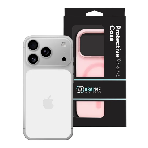 Púdrovoružový silikónový kryt OBAL:ME MagNetix DuoTone pre Apple iPhone 17 Pro a iPhone 18 Pro - 6