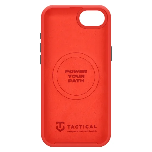 Apple iPhone 16e/17e čili červené Tactical MagForce Velvet Smoothie 2.0 MagSafe kompatibilné puzdro - 2