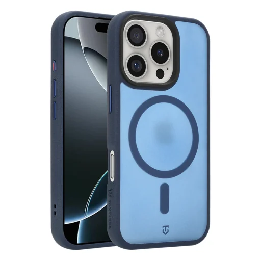 Kryt Tactical MagForce Hypersand pre Apple iPhone 16 Pro, tmavomodrý - 4