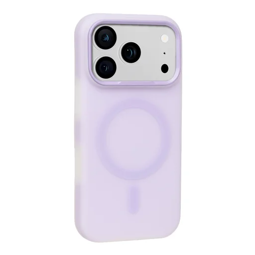 Apple iPhone 17 Pro a iPhone 18 Pro silikónový obal – OBAL:ME MagNetix DuoTone, levanduľový - 3