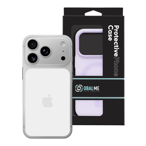 Apple iPhone 17 Pro a iPhone 18 Pro silikónový obal – OBAL:ME MagNetix DuoTone, levanduľový - 6
