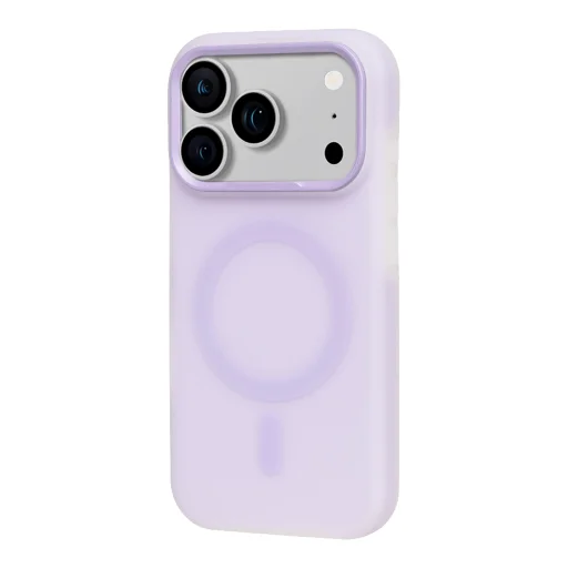 Apple iPhone 17 Pro a iPhone 18 Pro silikónový obal – OBAL:ME MagNetix DuoTone, levanduľový - 1