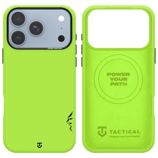 Apple iPhone 18 Pro/17 Pro avokádovo zelený Tactical MagForce Velvet Smoothie 2.0 silikónový kryt - 5
