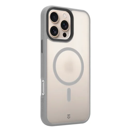 Apple iPhone 16 Pro Max svetlosivé puzdro Tactical MagForce Hypersand kompatibilné s MagSafe - 3