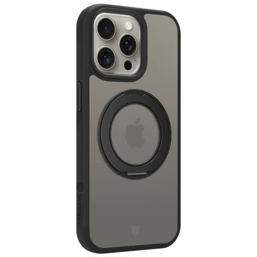  Apple iPhone 15 Pro Max aszfaltszínű Tactical MagForce Hyperstand tok - 2