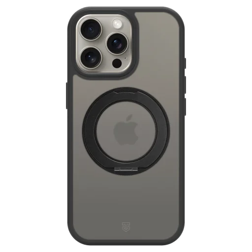  Apple iPhone 15 Pro Max aszfaltszínű Tactical MagForce Hyperstand tok - 3
