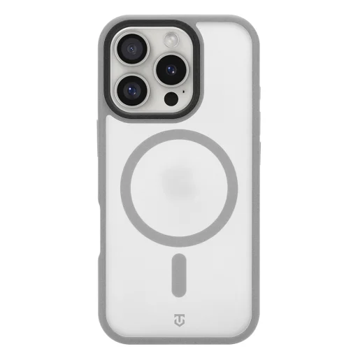  Apple iPhone 16 Pro világosszürke Tactical MagForce Hypersand tok - 1