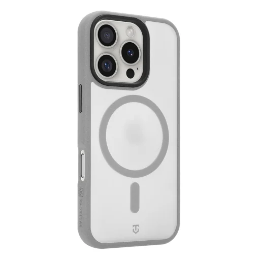  Apple iPhone 16 Pro világosszürke Tactical MagForce Hypersand tok - 3