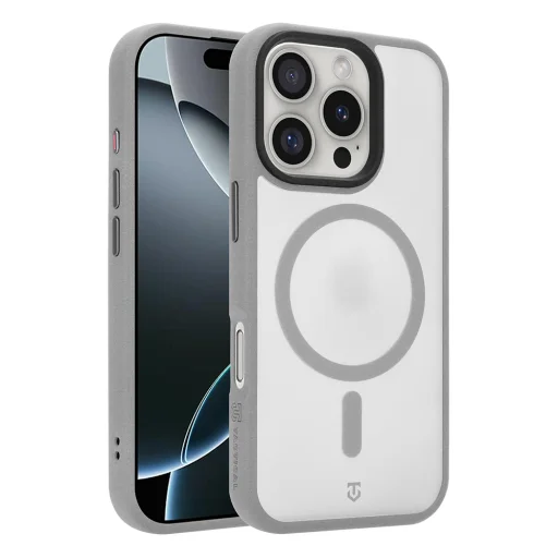  Apple iPhone 16 Pro világosszürke Tactical MagForce Hypersand tok - 4