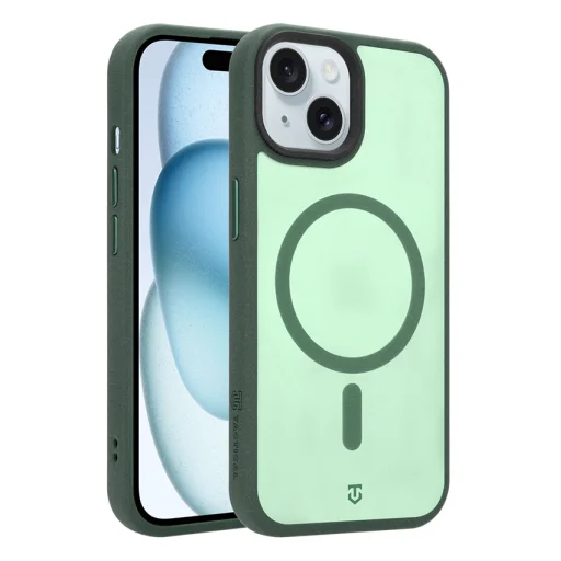 Apple iPhone 15 lesná zelená Tactical MagForce Hypersand puzdro - 4