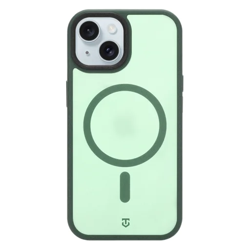 Apple iPhone 15 lesná zelená Tactical MagForce Hypersand puzdro - 1