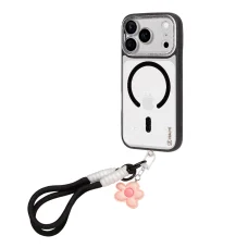 Apple iPhone 17 Pro / 18 Pro ónyx OBAL:ME MagNetix Wrist puzdro s pútkom na ruku